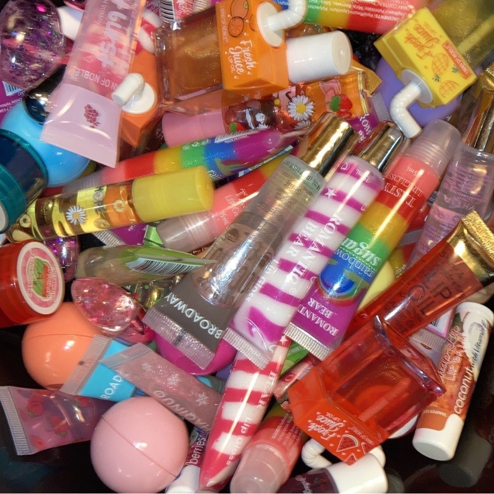 Assorted Colorful Lip Gloss Scoop
